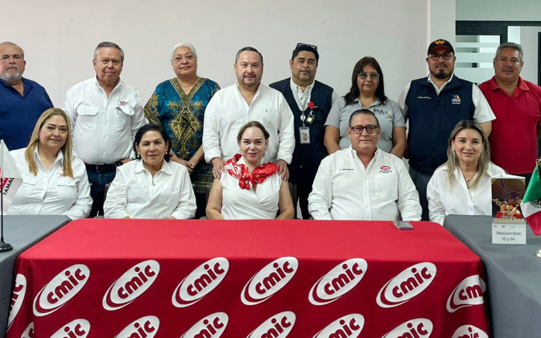 Celebra CMIC rueda de prensa en Matamoros