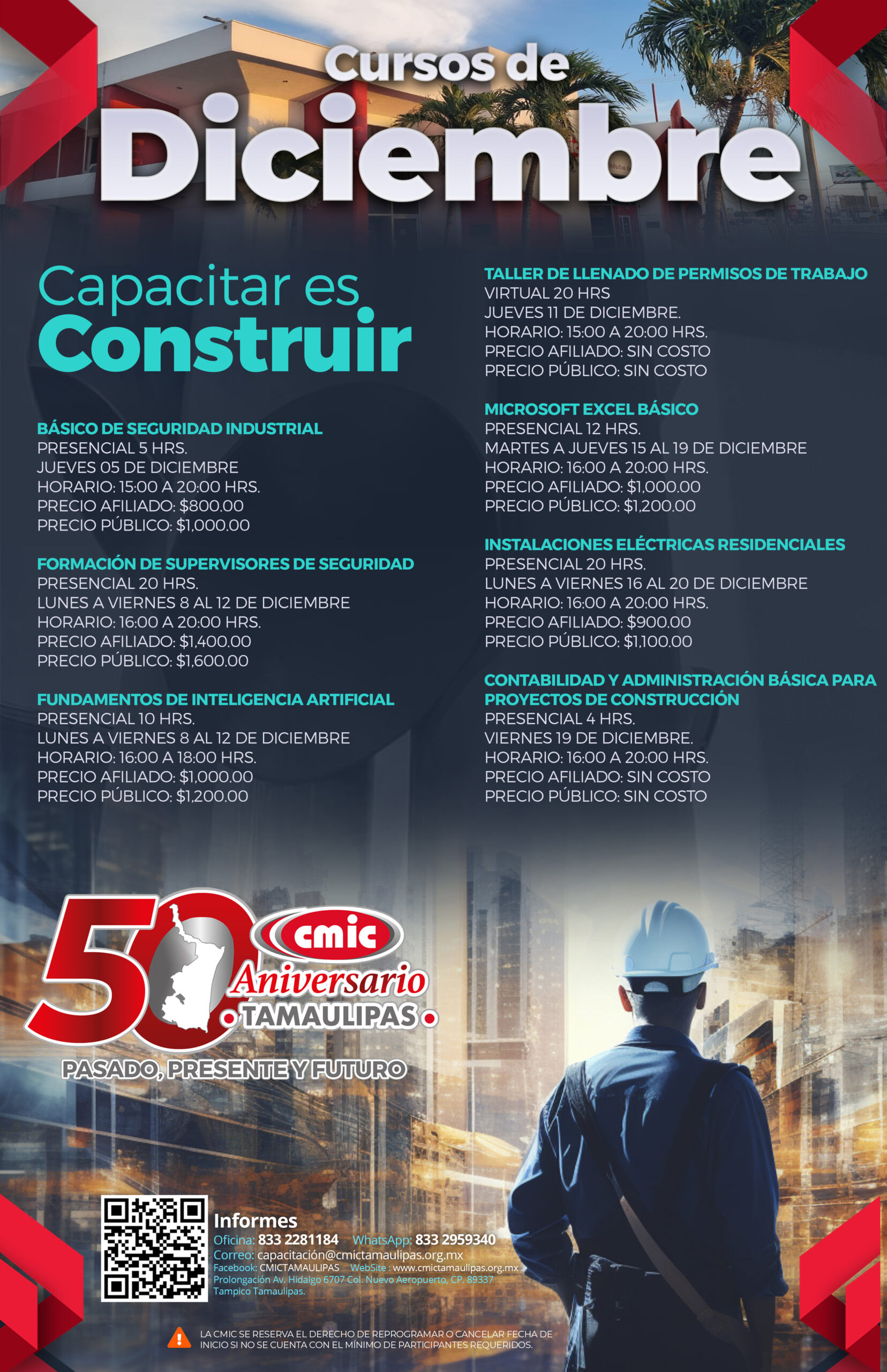 Cursos Mes de Mayo CMIC